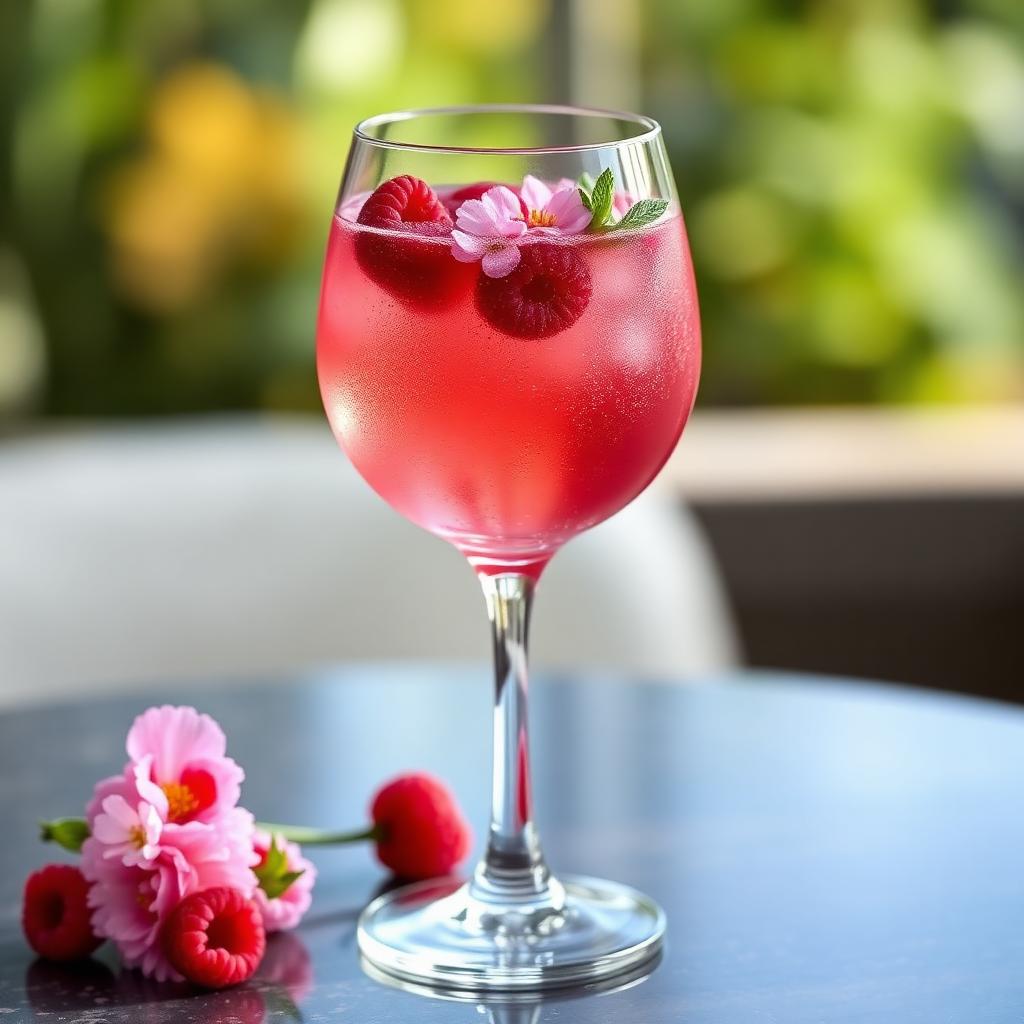 The Bloomy Red Spritz